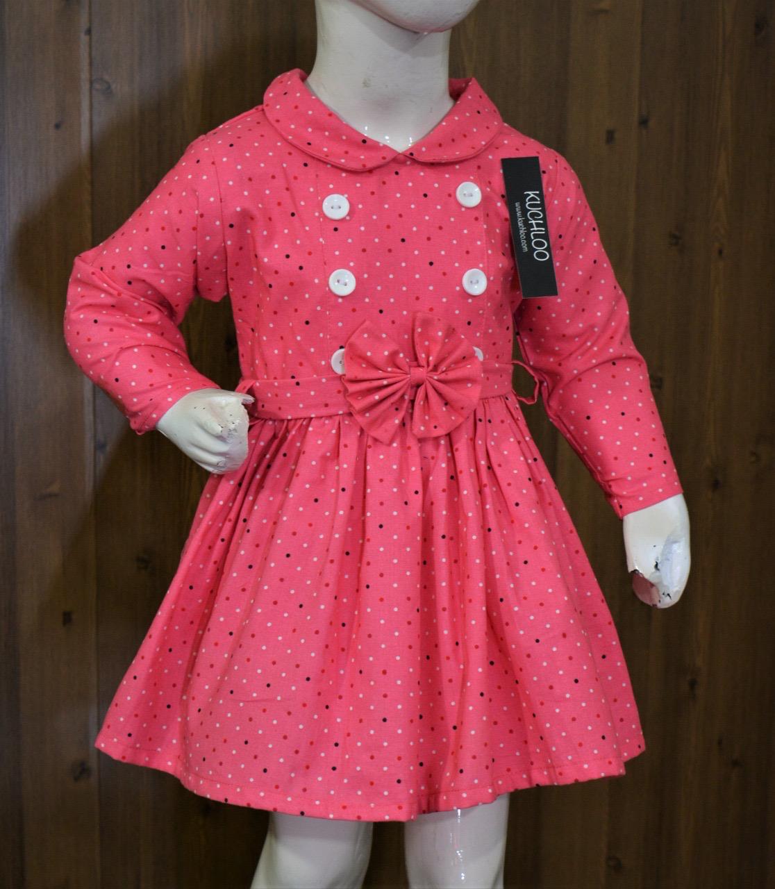 Beautiful Cotton Frock For Girls KW707