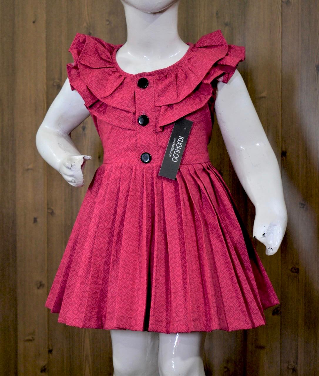 Beautiful Cotton Frock For Girls KW669