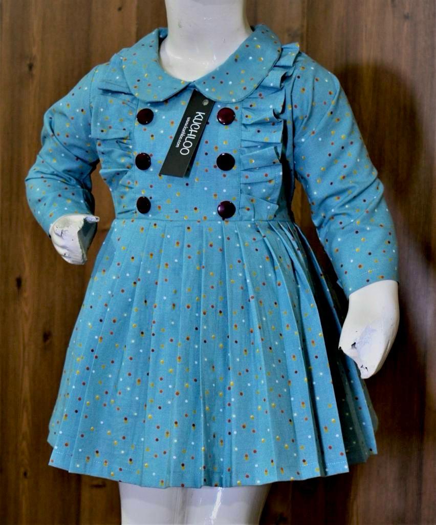 Beautiful Cotton Frock For Girls KW703