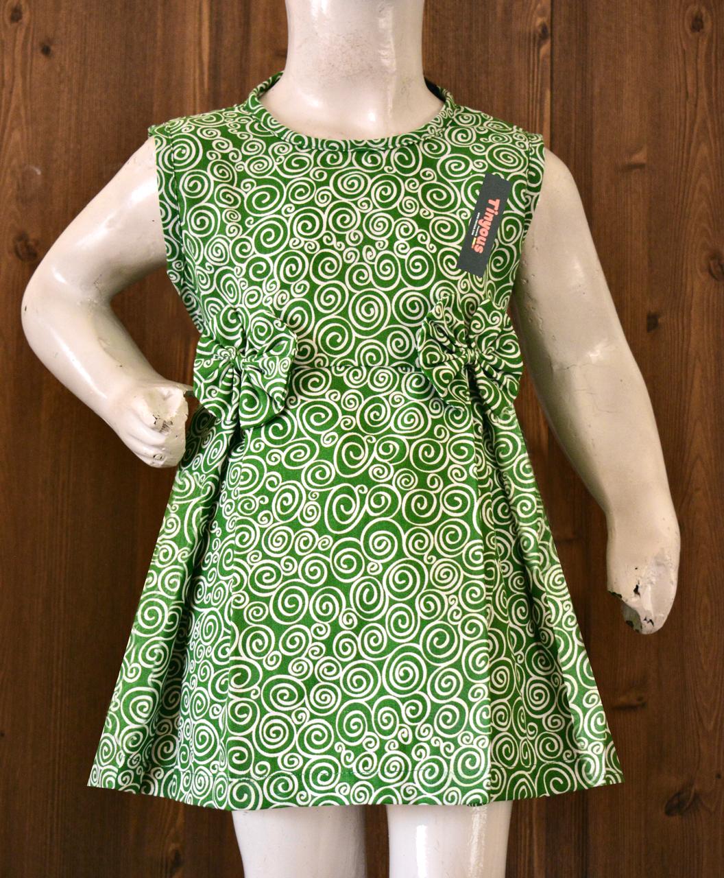 Beautiful Cotton Frock For Girls KW510
