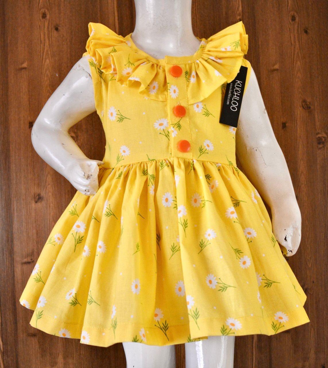 Beautiful Cotton Frock For Girls KW669