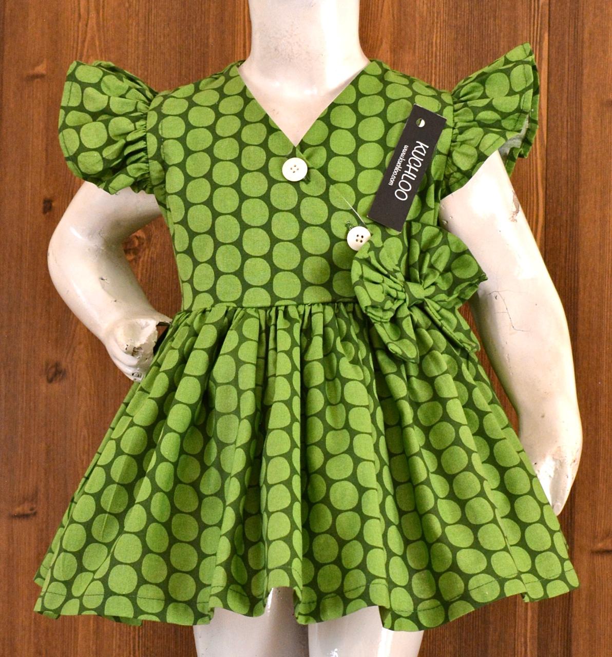Beautiful Cotton Frock For Girls KW531