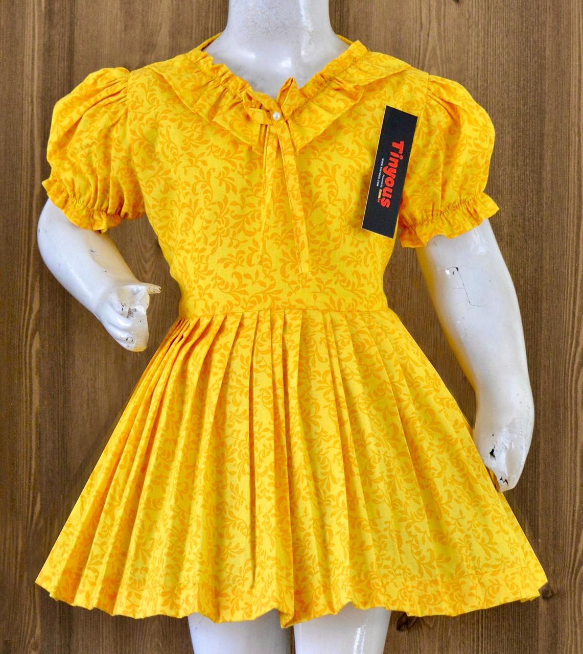 Beautiful Cotton Frock For Girls KW705
