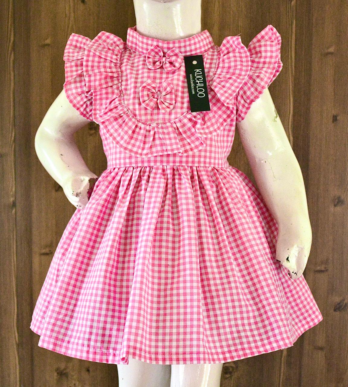 Beautiful Cotton Frock For Girls KW671