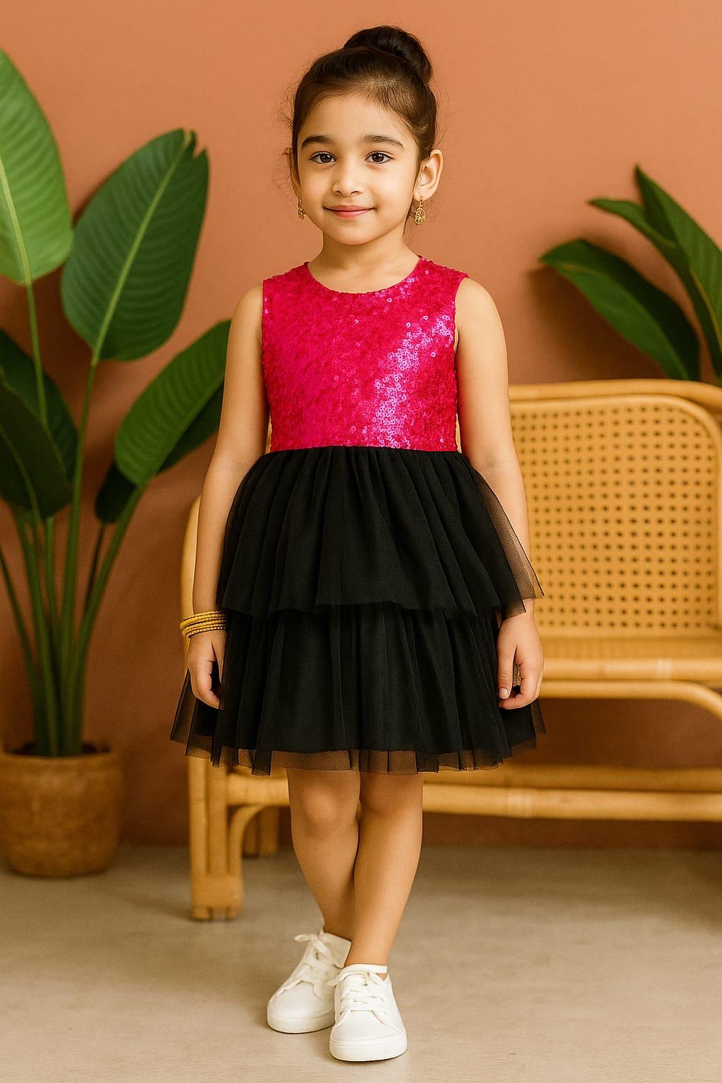 Beautiful fancy Frock For Girls KW625