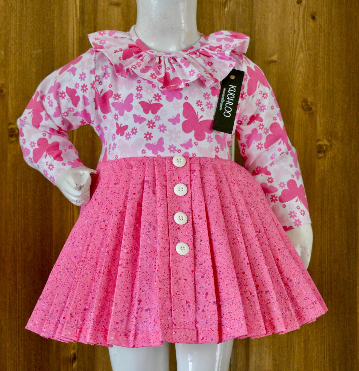 Beautiful Cotton Frock For Girls KW667