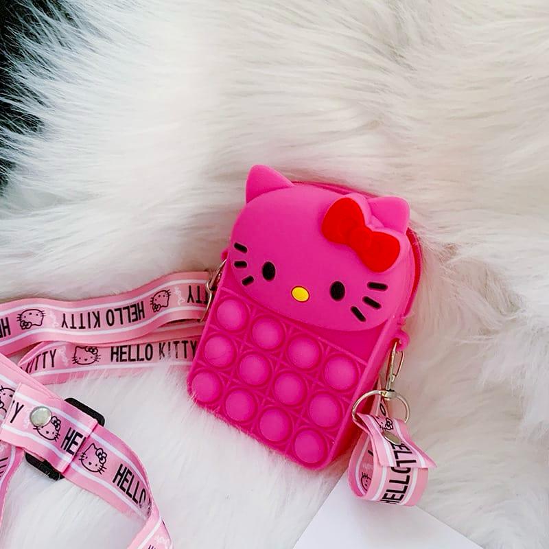 -Cartoon Shaped POP IT Shoulder Bag