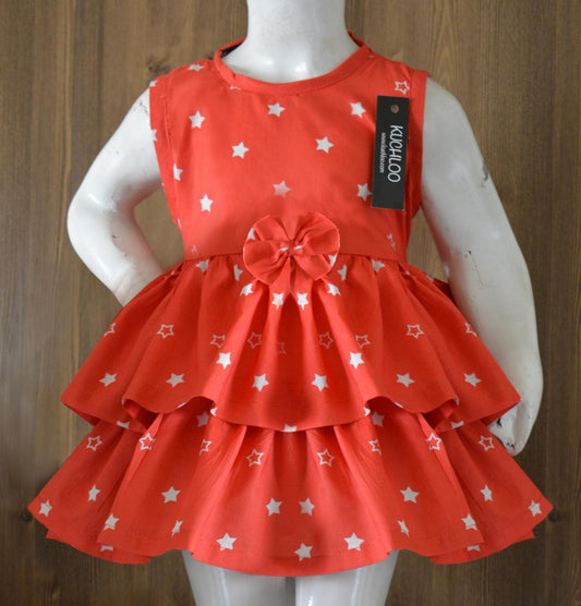 ..-Beautiful Frock For Girls KW641