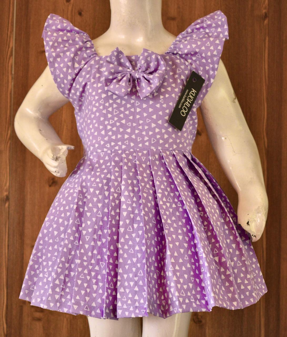 Beautiful Cotton Frock For Girls KW520