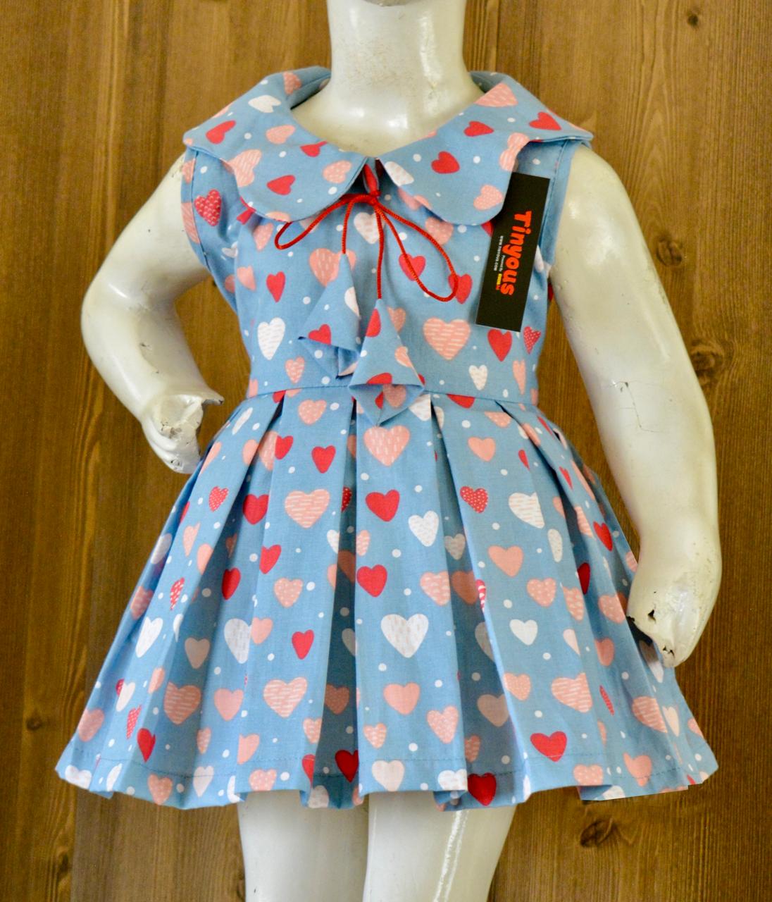Beautiful Cotton Frock For Girls KW706