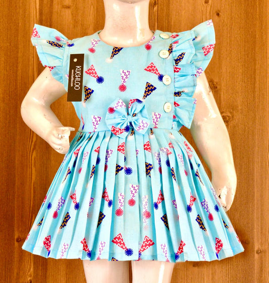 Beautiful Cotton Frock For Girls KW673