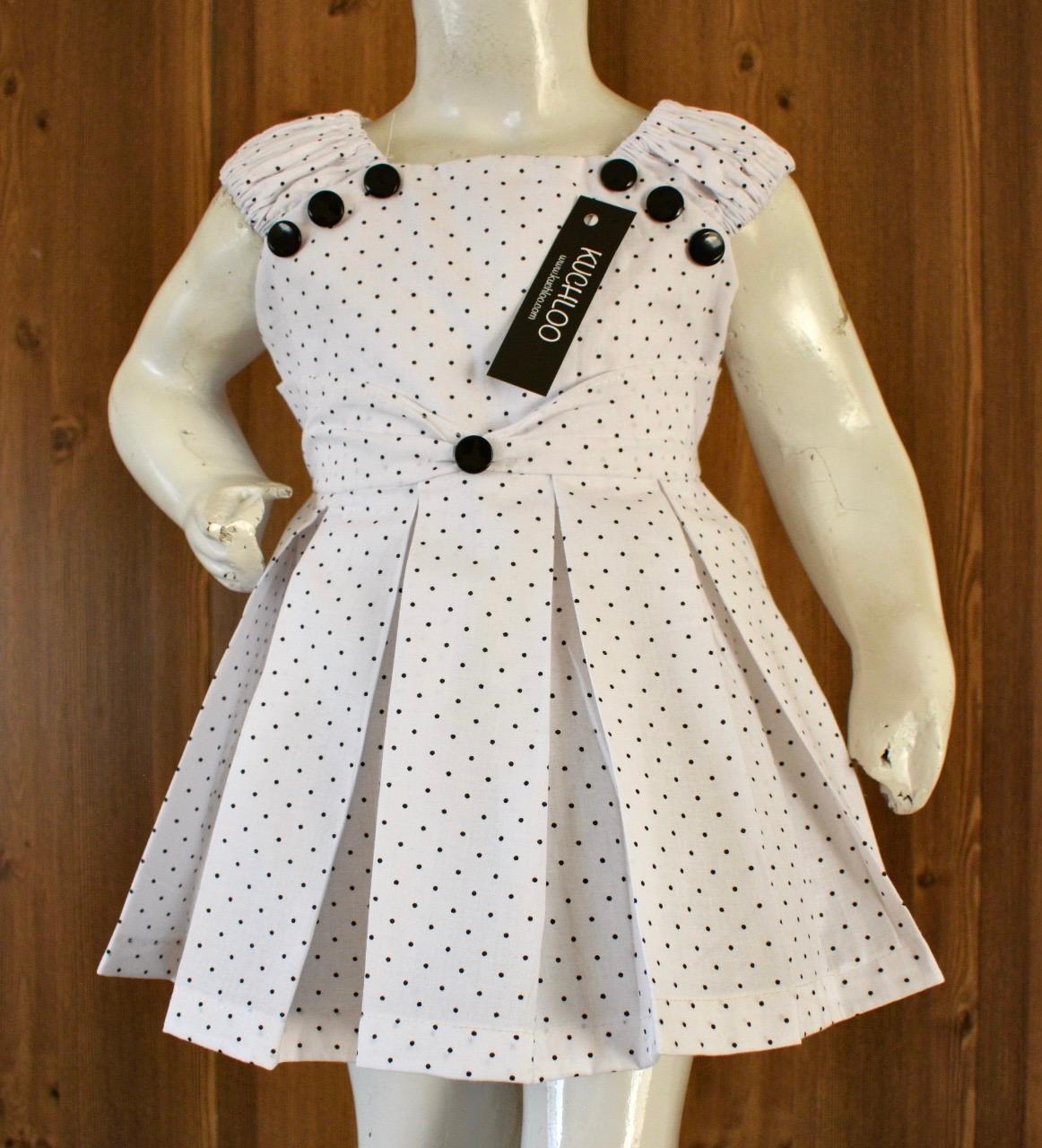 ..Beautiful Cotton Frock For Girls KW492