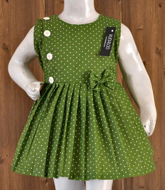 -Beautiful Cotton Frock For Girls KW529