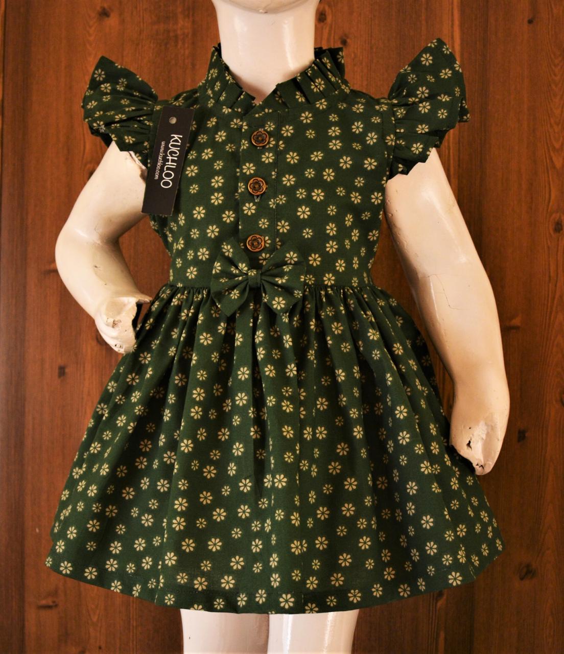Beautiful Cotton Frock For Girls KW709