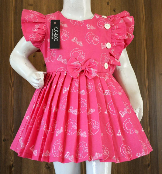 Beautiful Cotton Frock For Girls KW636
