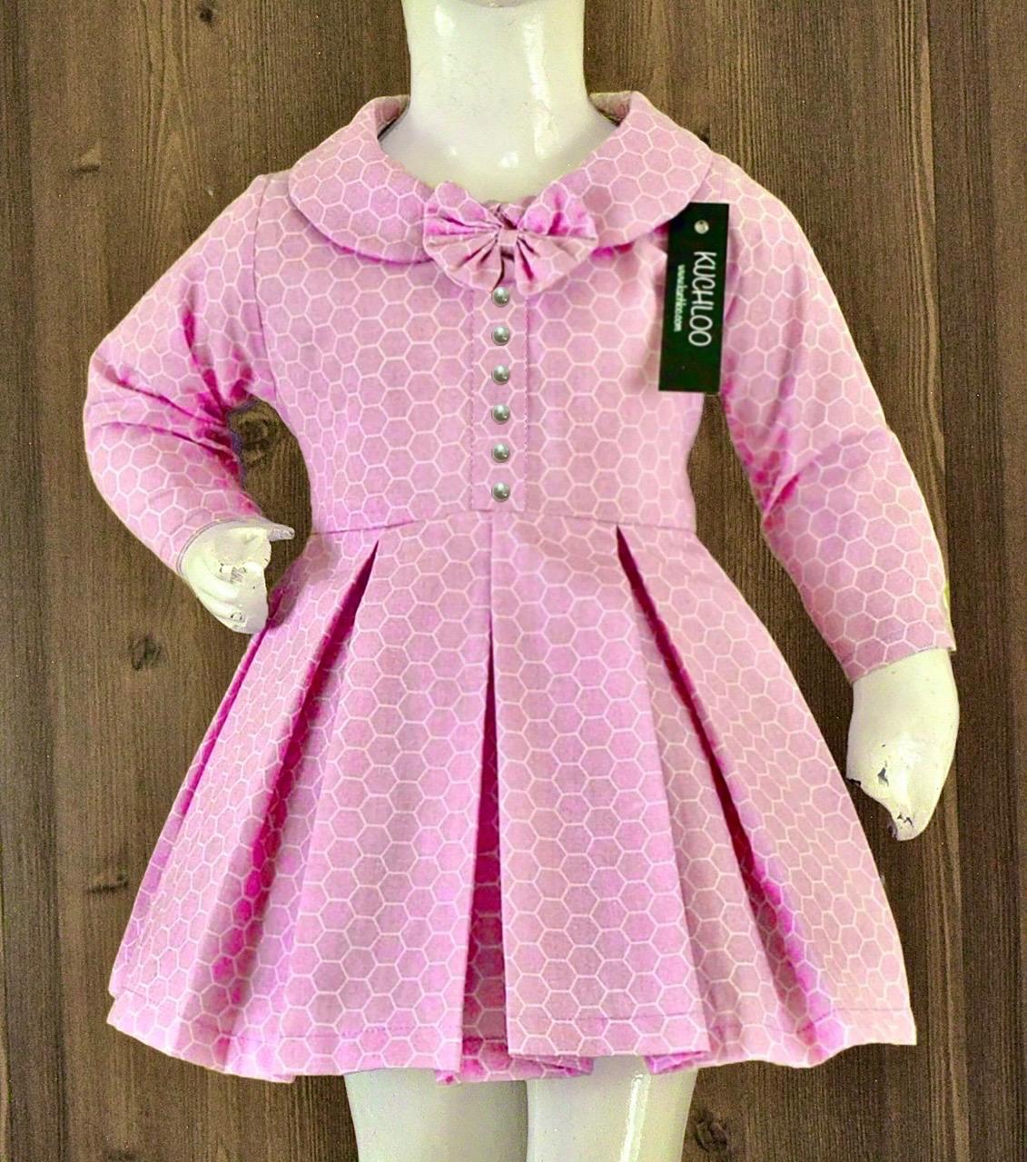 Beautiful Cotton Frock For Girls KW628