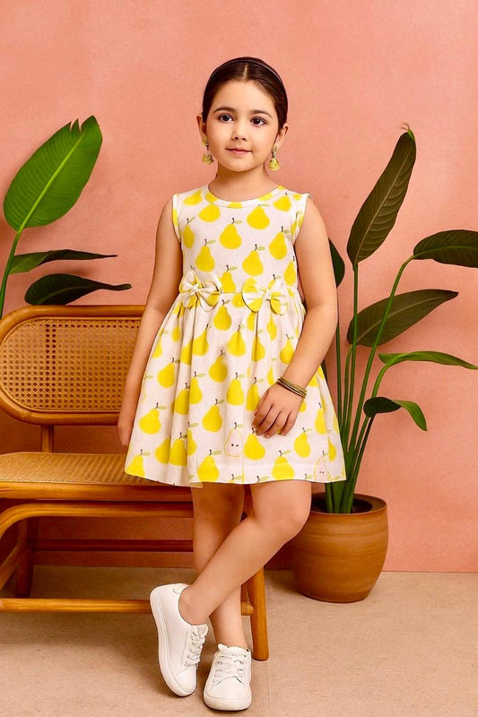 Beautiful Cotton Frock For Girls KW440