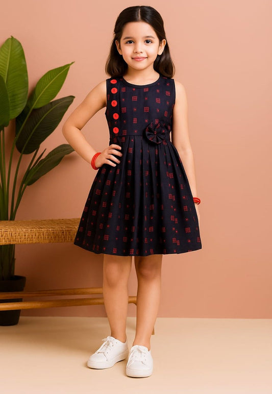 Beautiful Lawn Frock For Girls KW695