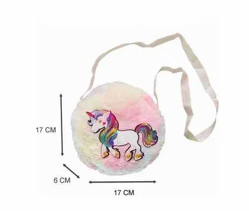 Beautiful Unicorn Shaped Cross Body Shoulder Bag
