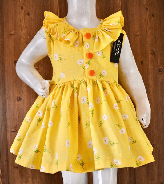 Beautiful Cotton Frock For Girls KW669