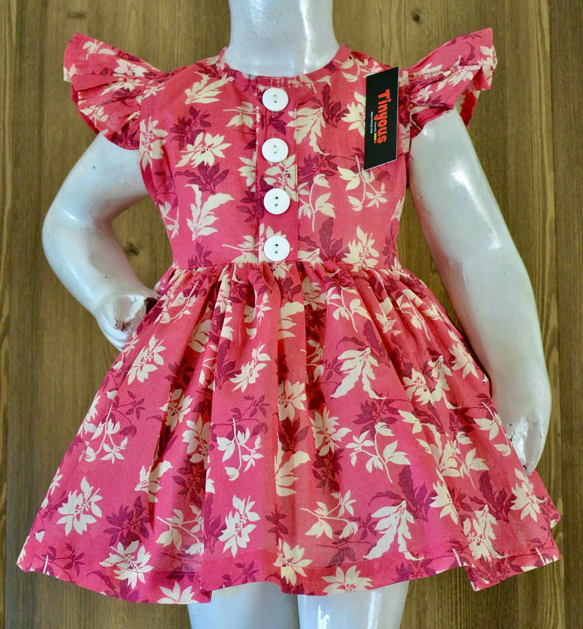 Beautiful Lawn Frock For Girls KW692