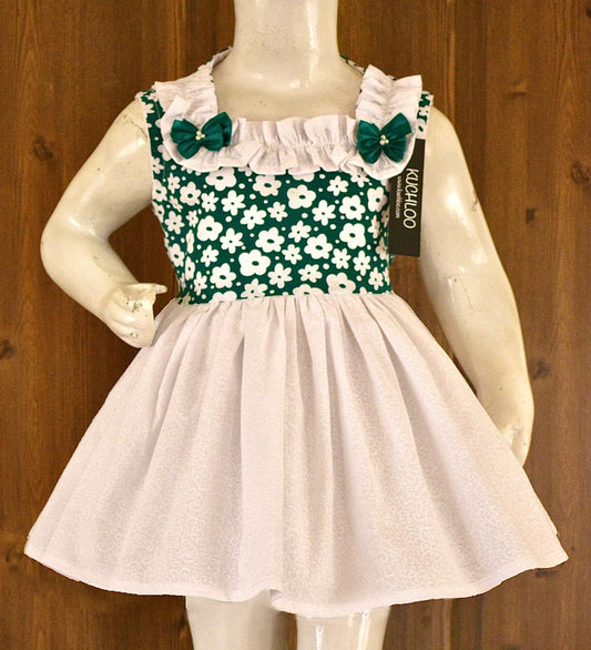 -Beautiful Cotton Frock For Girls KW542