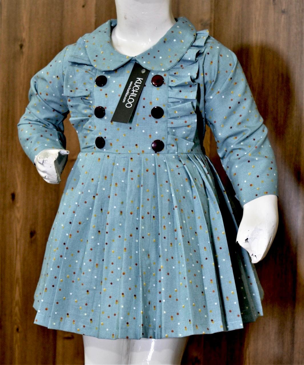 Beautiful Cotton Frock For Girls KW520