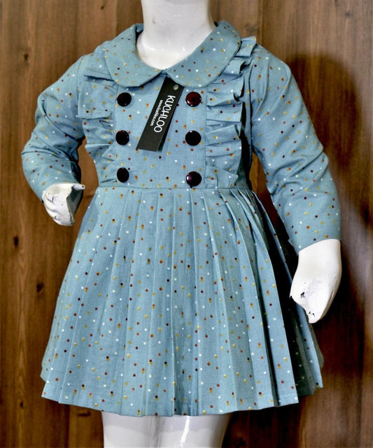 Beautiful Cotton Frock For Girls KW520