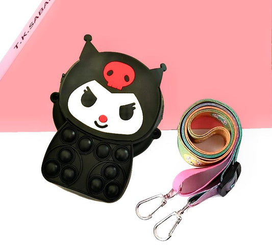 Cartoon Shaped POP IT Shoulder Bag